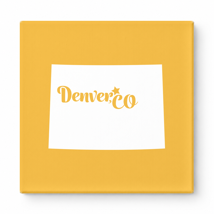 Home Sweet Denver — Colorado State Silhouette