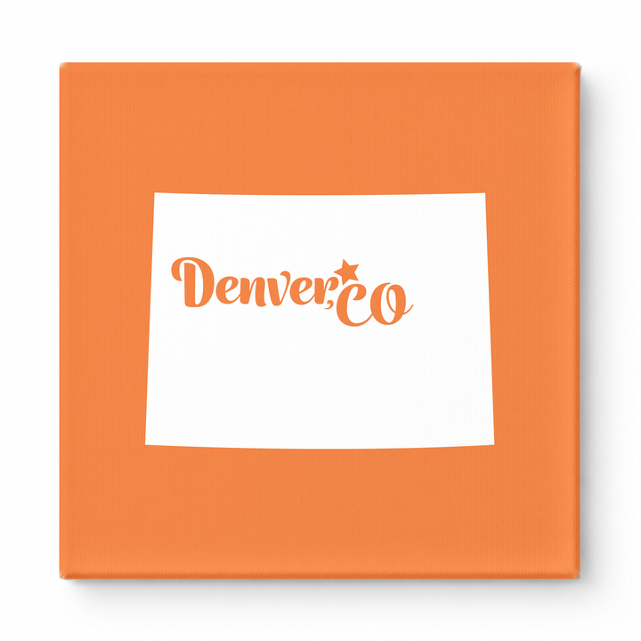 Home Sweet Denver — Colorado State Silhouette