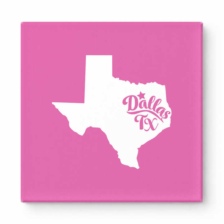 Home Sweet Dallas — Texas State Silhouette