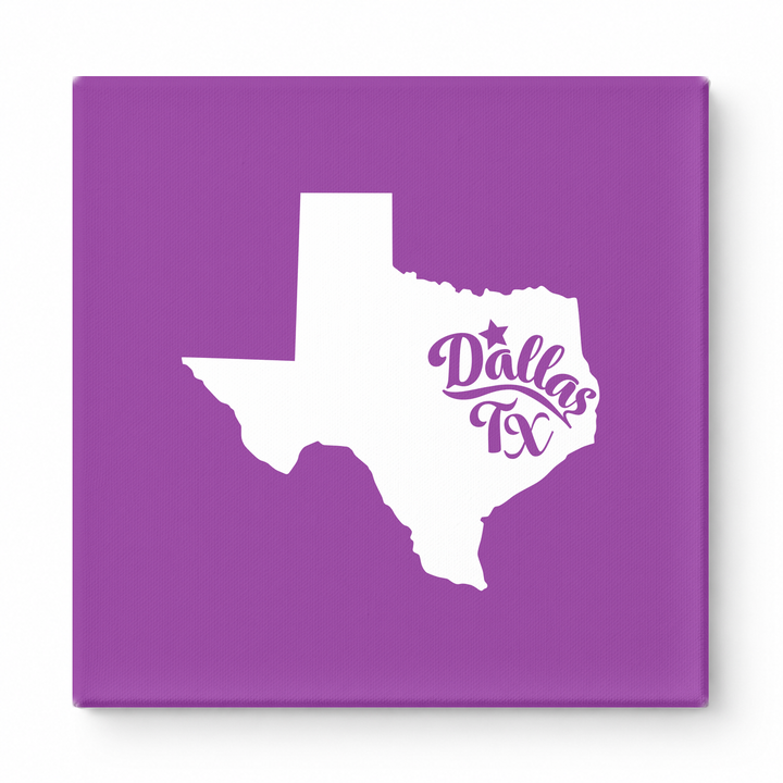 Home Sweet Dallas — Texas State Silhouette