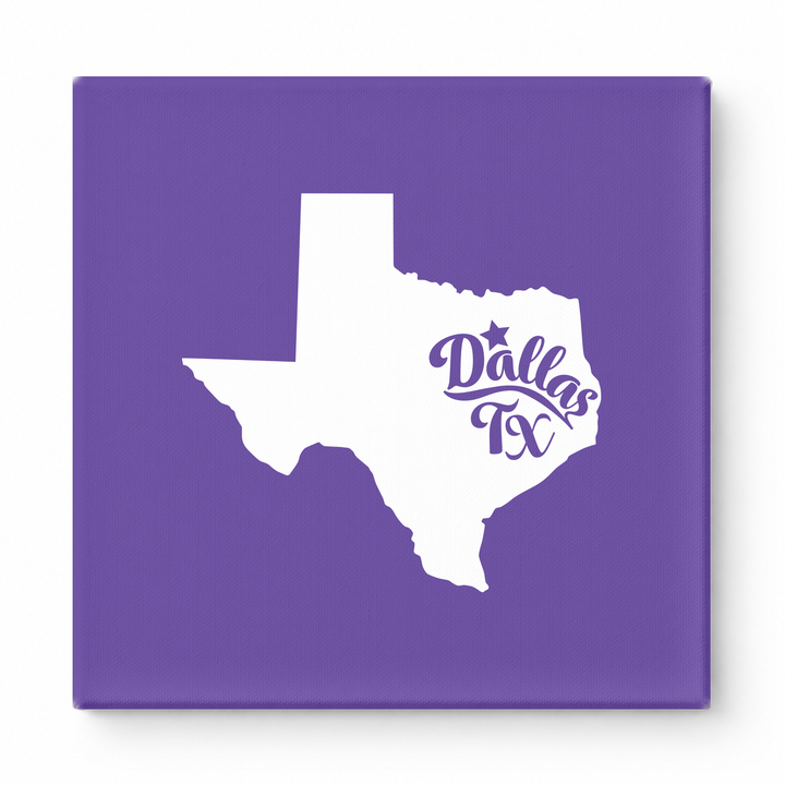 Home Sweet Dallas — Texas State Silhouette