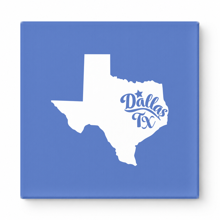 Home Sweet Dallas — Texas State Silhouette