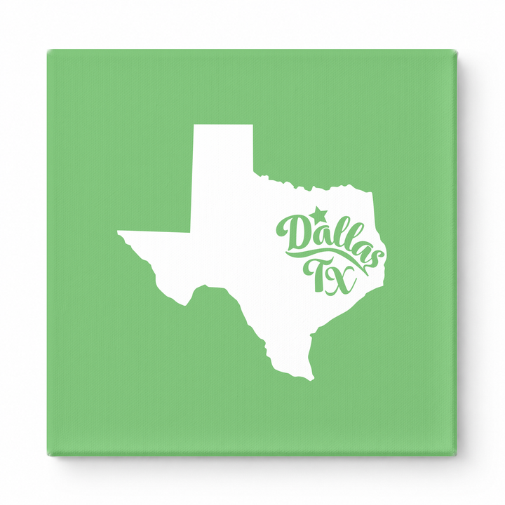 Home Sweet Dallas — Texas State Silhouette