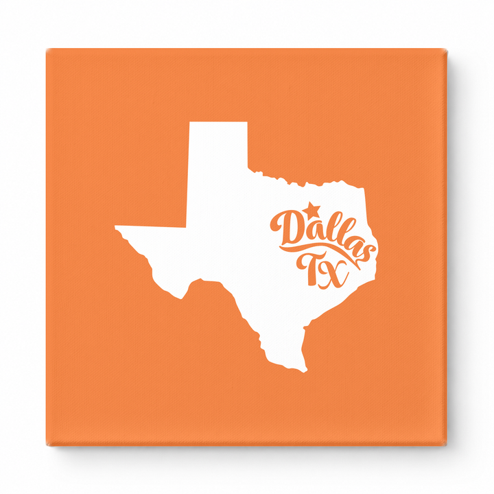 Home Sweet Dallas — Texas State Silhouette
