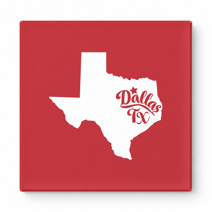 Home Sweet Dallas — Texas State Silhouette