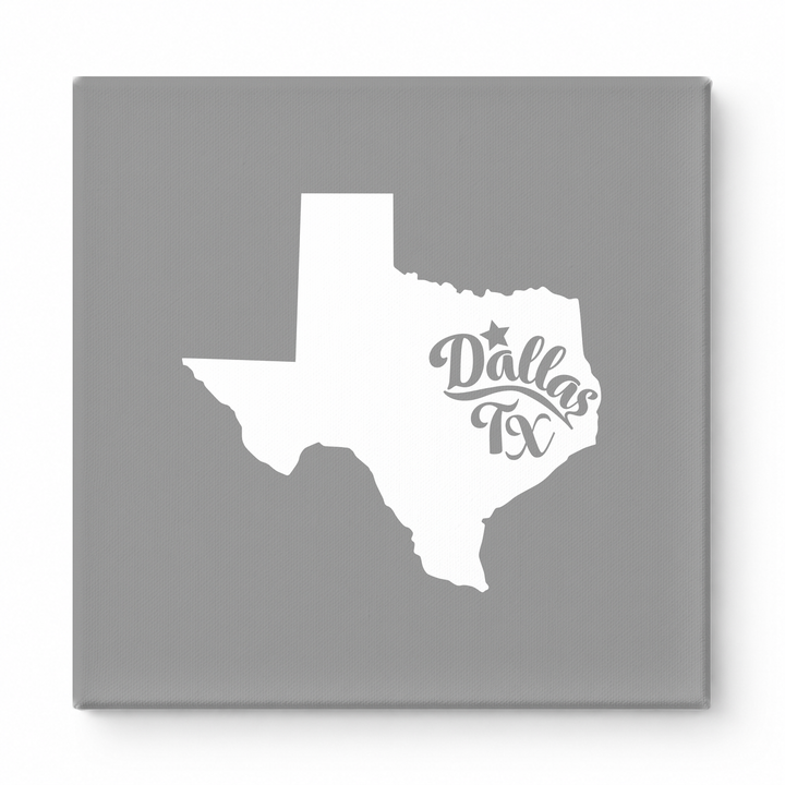 Home Sweet Dallas — Texas State Silhouette