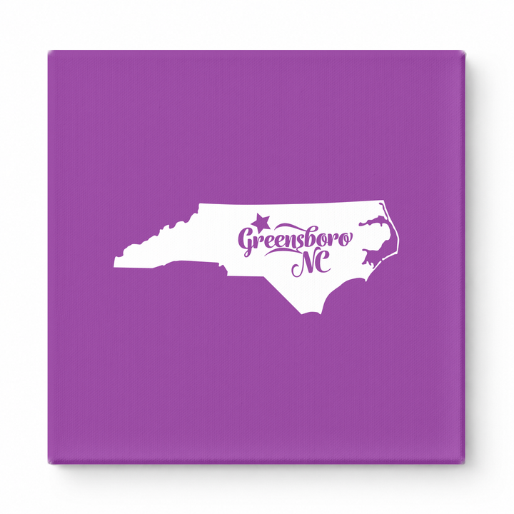 Home Sweet Greensboro — North Carolina State Silhouette