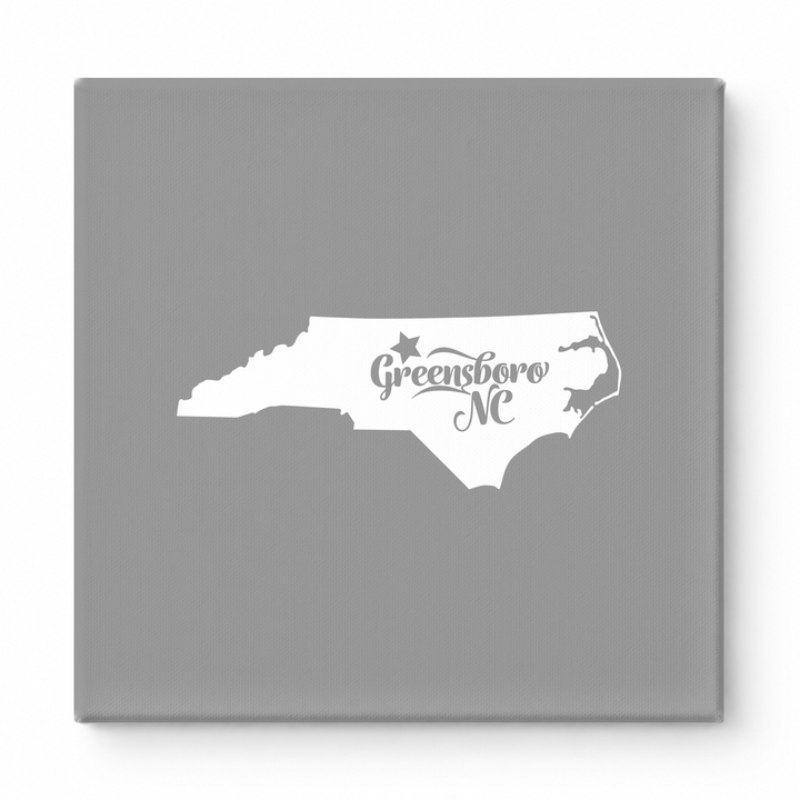 Home Sweet Greensboro — North Carolina State Silhouette