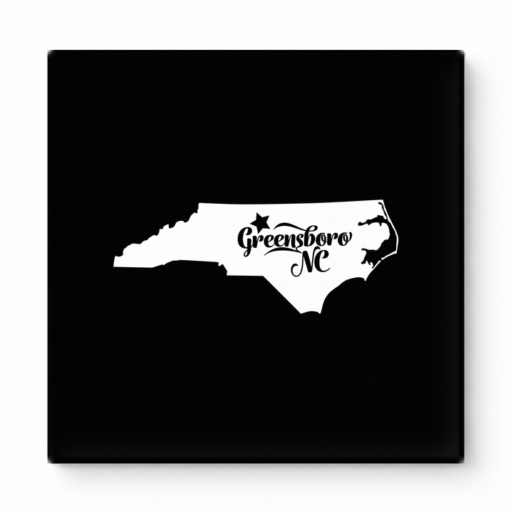 Home Sweet Greensboro — North Carolina State Silhouette
