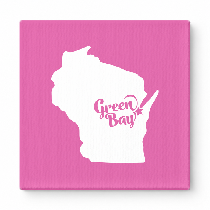 Home Sweet Green Bay — Wisconsin State Silhouette