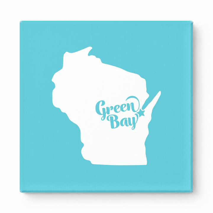 Home Sweet Green Bay — Wisconsin State Silhouette