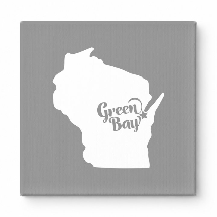 Home Sweet Green Bay — Wisconsin State Silhouette