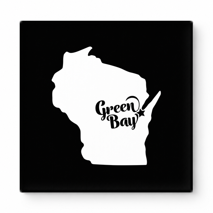 Home Sweet Green Bay — Wisconsin State Silhouette