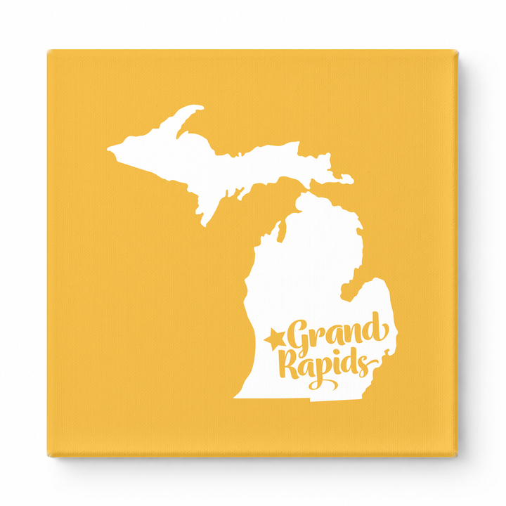 Home Sweet Grand Rapids — Michigan State Silhouette