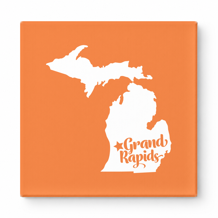 Home Sweet Grand Rapids — Michigan State Silhouette