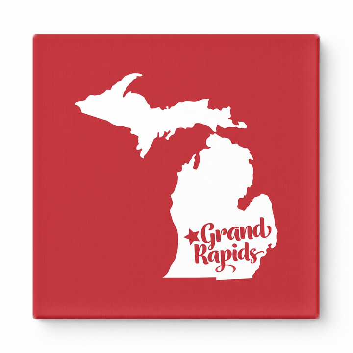 Home Sweet Grand Rapids — Michigan State Silhouette