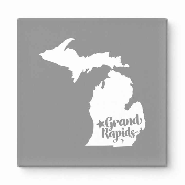 Home Sweet Grand Rapids — Michigan State Silhouette