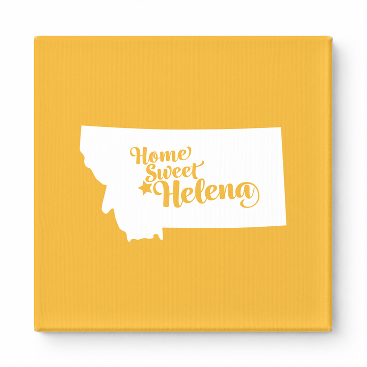 Home Sweet Helena — Montana State Silhouette