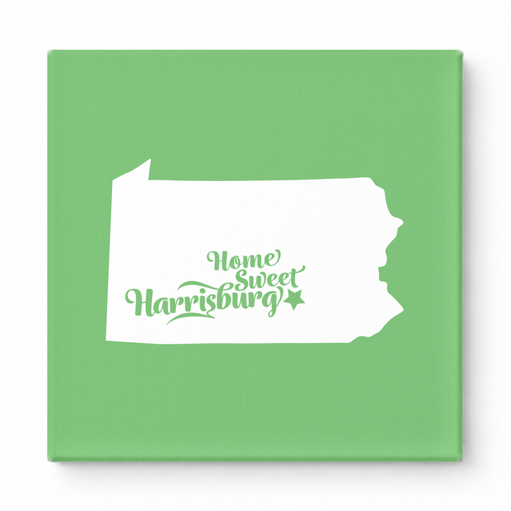 Home Sweet Harrisburg — Pennsylvania State Silhouette