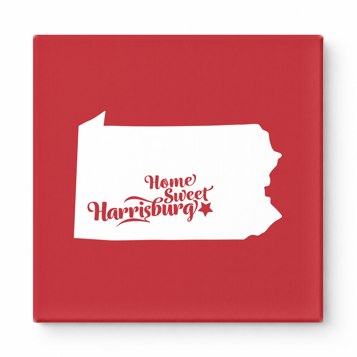 Home Sweet Harrisburg — Pennsylvania State Silhouette