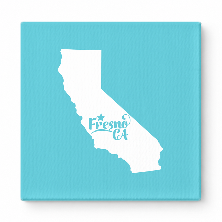 Home Sweet Fresno — California State Silhouette