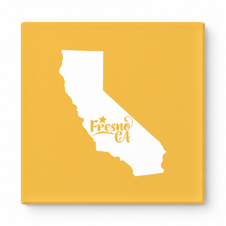 Home Sweet Fresno — California State Silhouette
