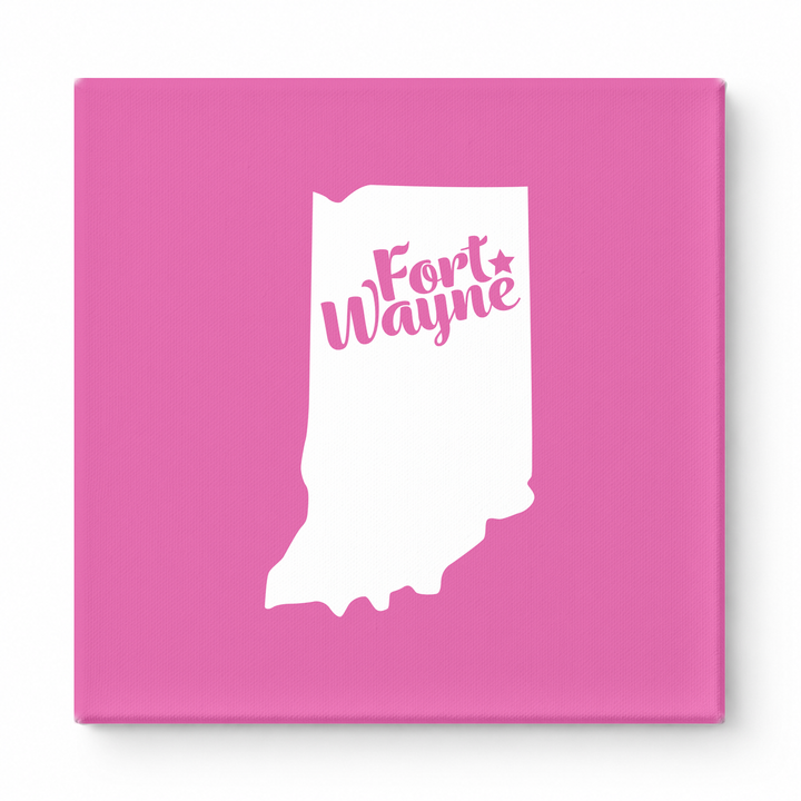 Home Sweet Fort Wayne — Indiana State Silhouette