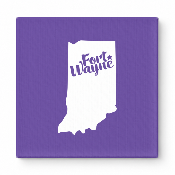 Home Sweet Fort Wayne — Indiana State Silhouette