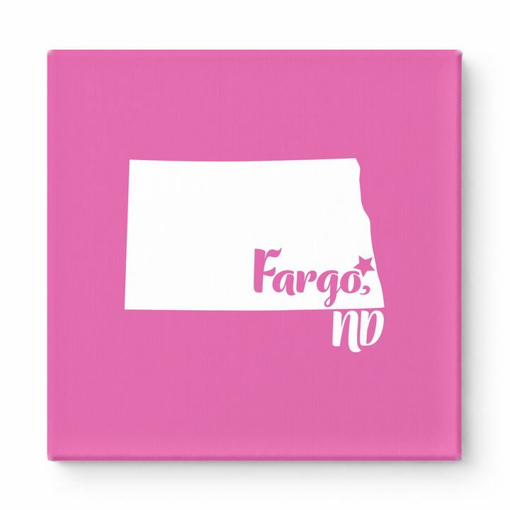 Home Sweet Fargo — North Dakota State Silhouette