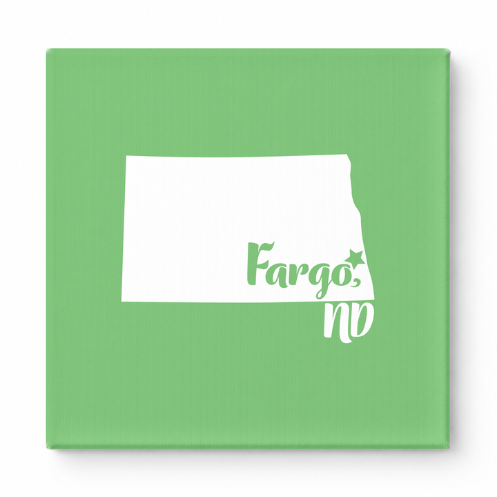 Home Sweet Fargo — North Dakota State Silhouette