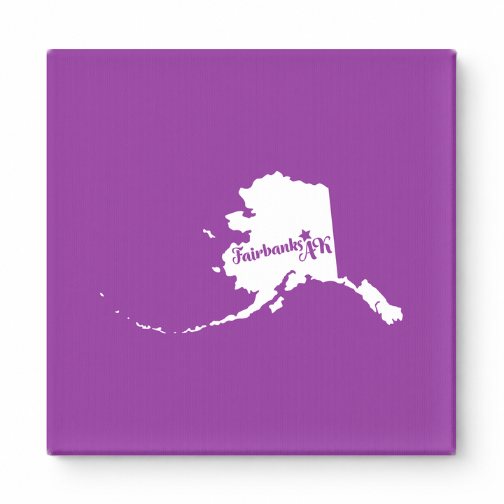 Home Sweet Fairbanks — Alaska State Silhouette