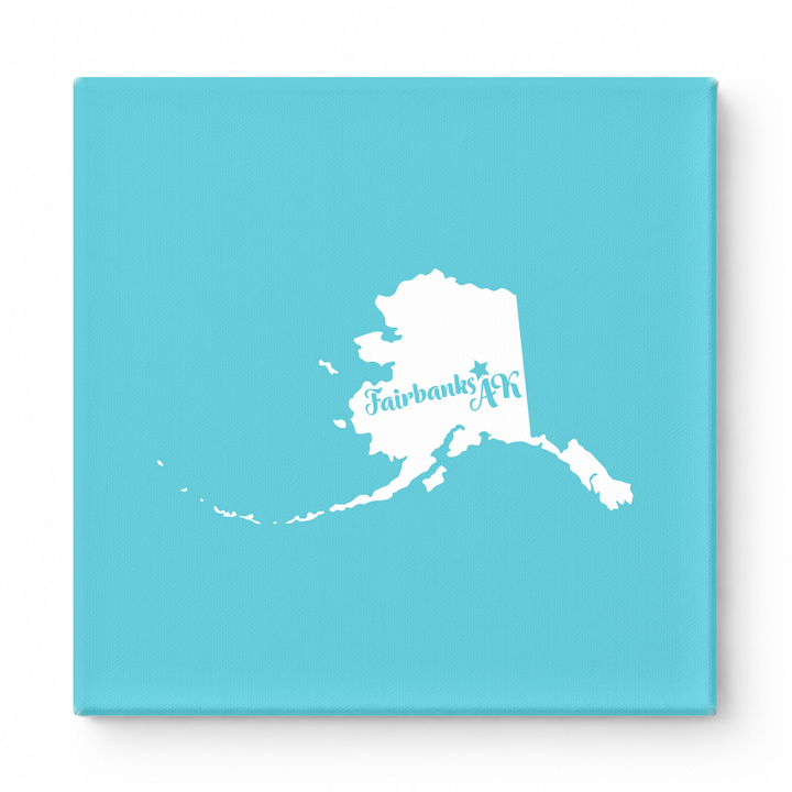 Home Sweet Fairbanks — Alaska State Silhouette
