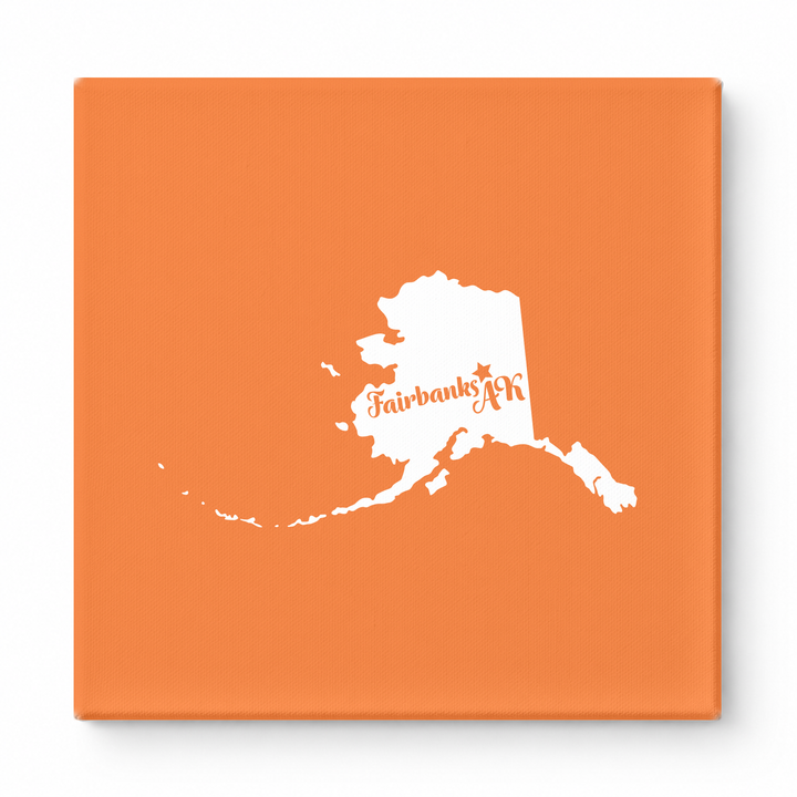 Home Sweet Fairbanks — Alaska State Silhouette