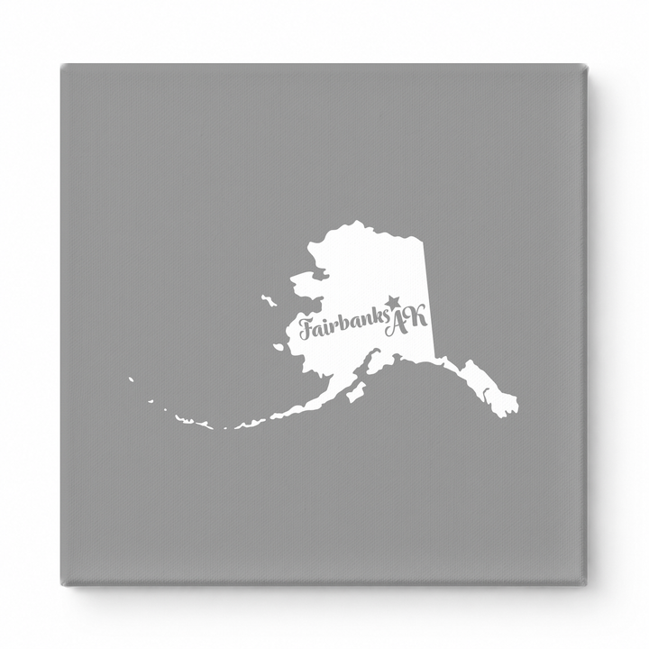 Home Sweet Fairbanks — Alaska State Silhouette