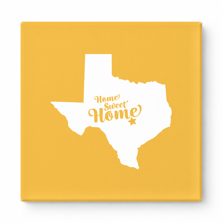 Home Sweet San Antonio — Texas State Silhouette