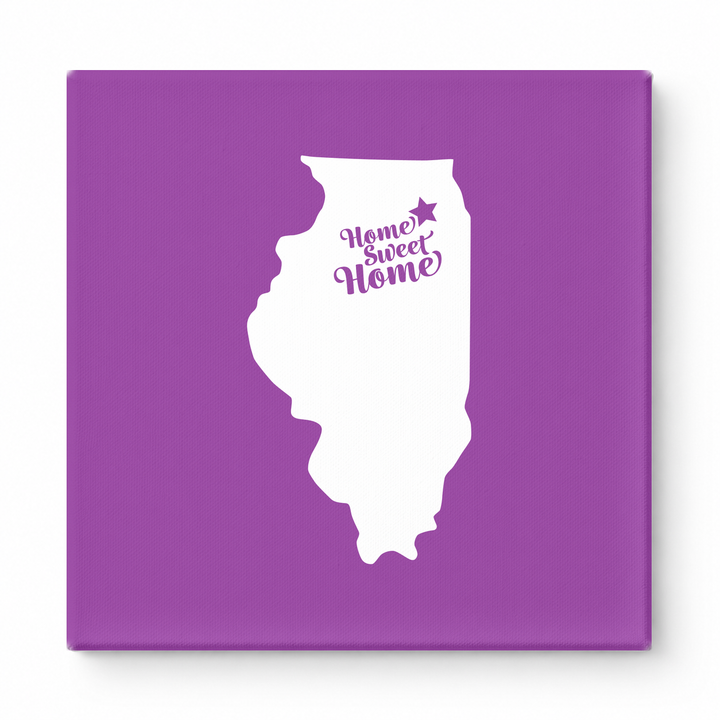 Home Sweet Chicago — Illinois State Silhouette