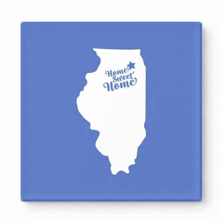 Home Sweet Chicago — Illinois State Silhouette