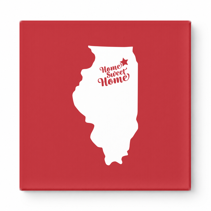 Home Sweet Chicago — Illinois State Silhouette