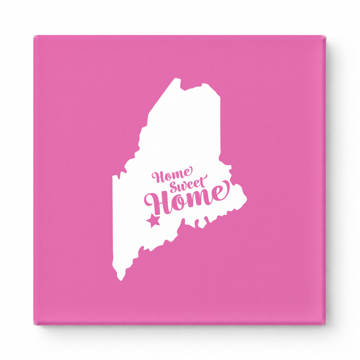 Home Sweet Bangor — Maine State Silhouette