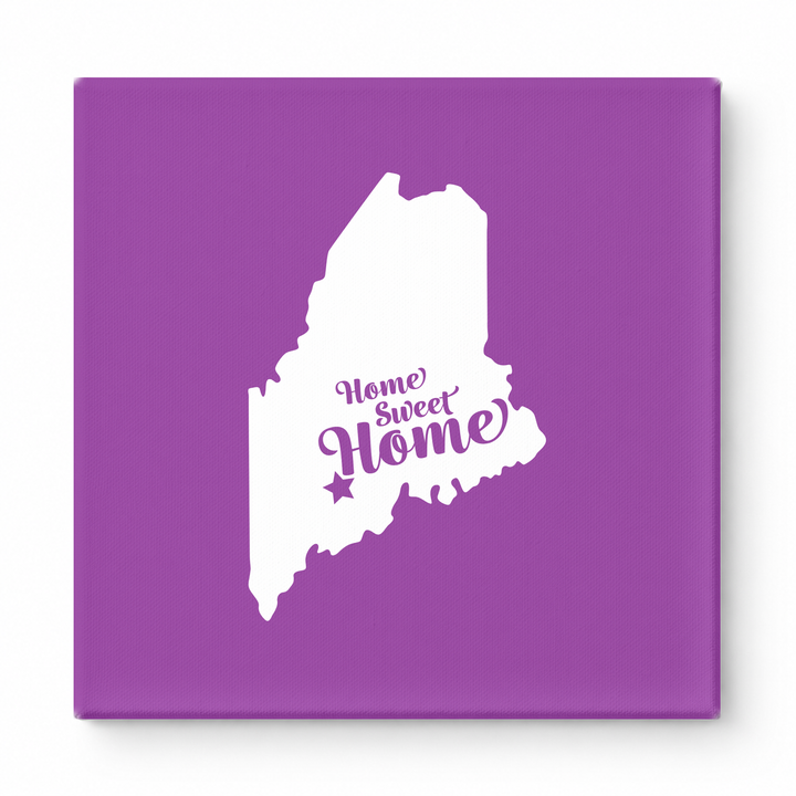 Home Sweet Bangor — Maine State Silhouette