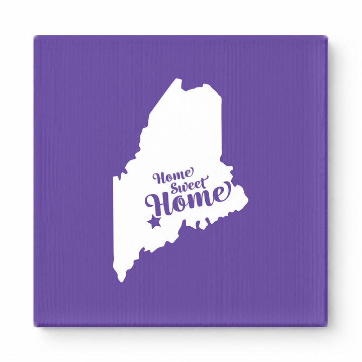Home Sweet Bangor — Maine State Silhouette