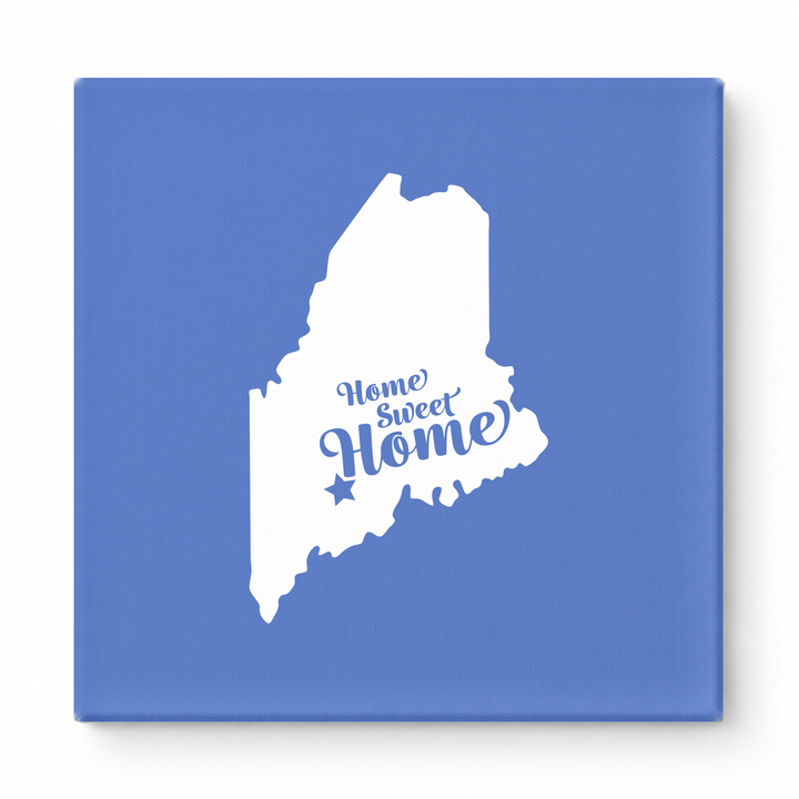 Home Sweet Bangor — Maine State Silhouette