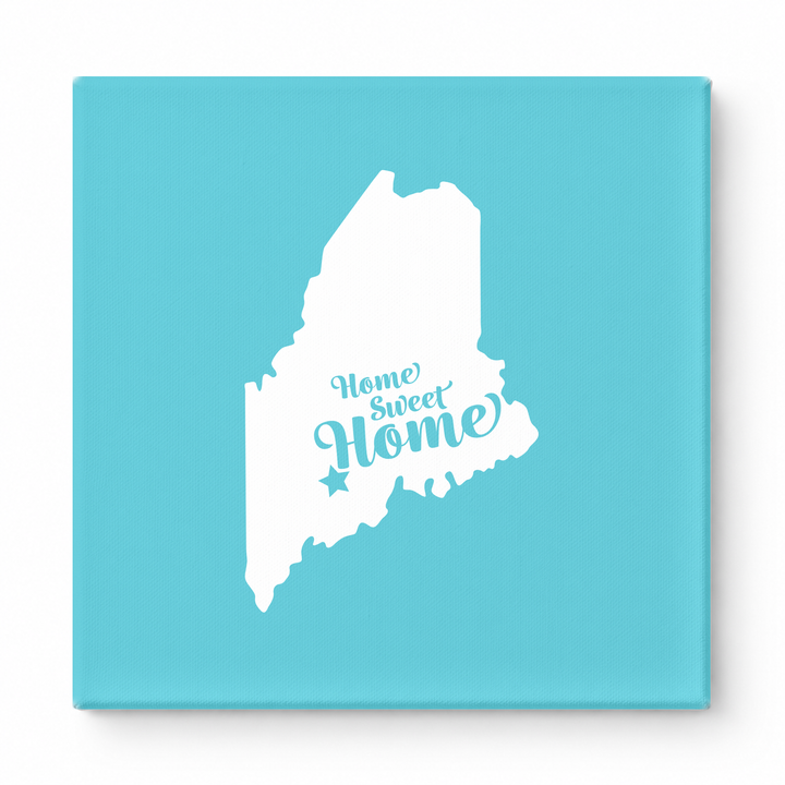Home Sweet Bangor — Maine State Silhouette