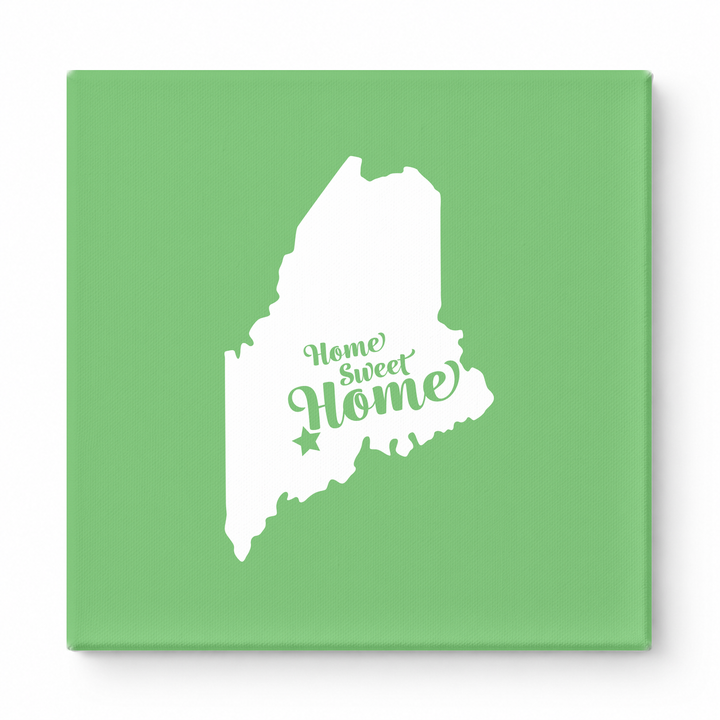 Home Sweet Bangor — Maine State Silhouette