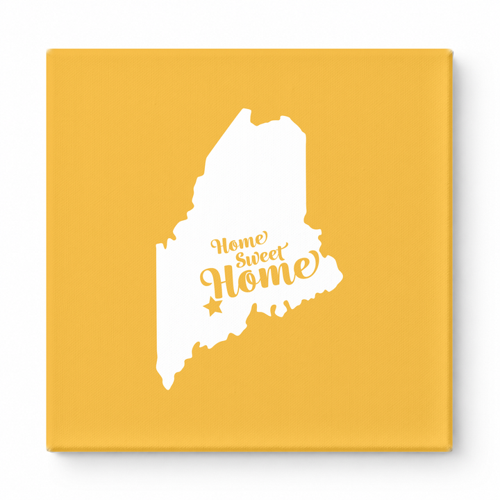 Home Sweet Bangor — Maine State Silhouette
