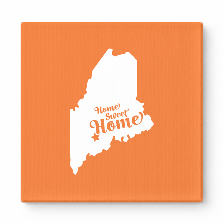 Home Sweet Bangor — Maine State Silhouette