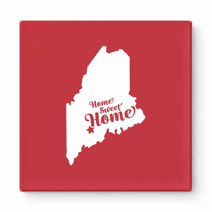 Home Sweet Bangor — Maine State Silhouette