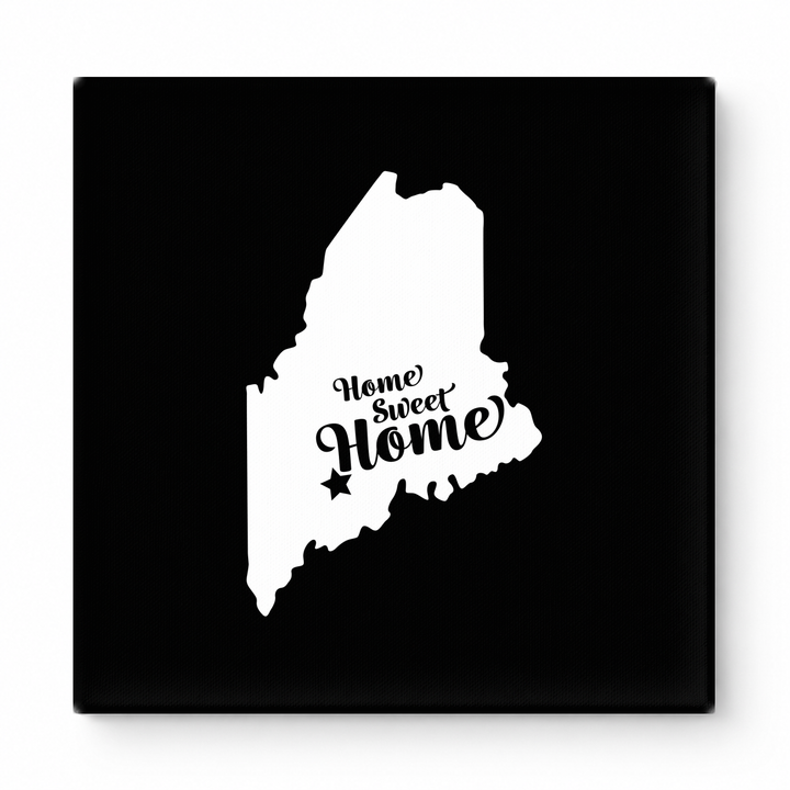Home Sweet Bangor — Maine State Silhouette