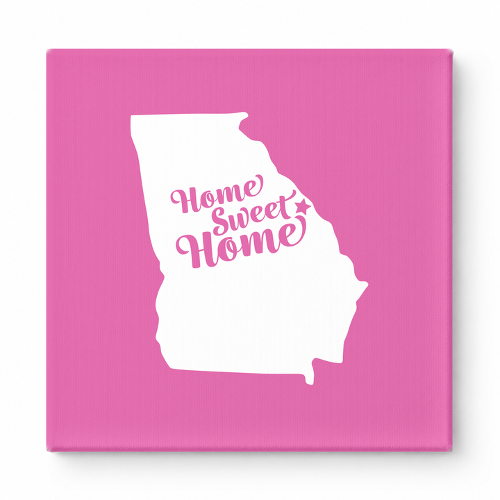 Home Sweet Augusta — Georgia State Silhouette