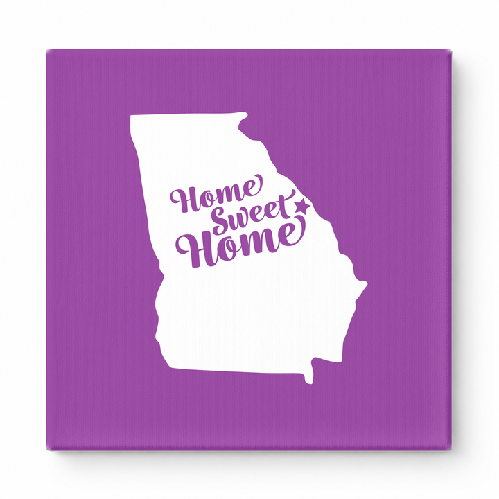 Home Sweet Augusta — Georgia State Silhouette